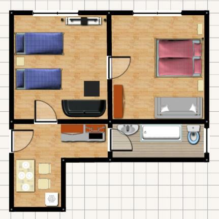 Brezno - 2 Izbovy Apartman ภายนอก รูปภาพ