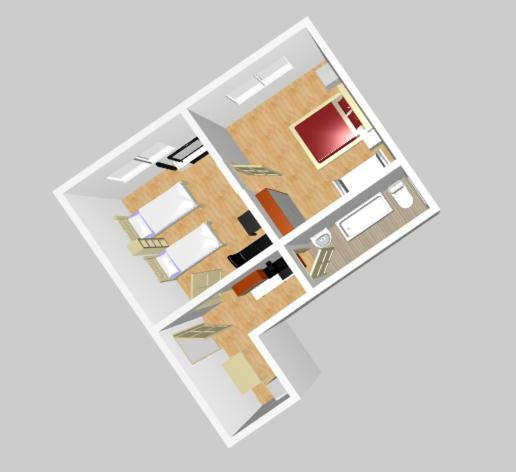 Brezno - 2 Izbovy Apartman ภายนอก รูปภาพ